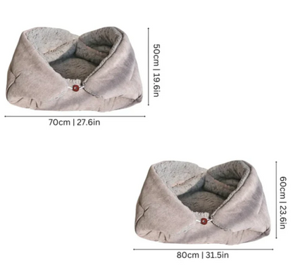 Ultra Plush Cat Bed Soft Cloud Comfort