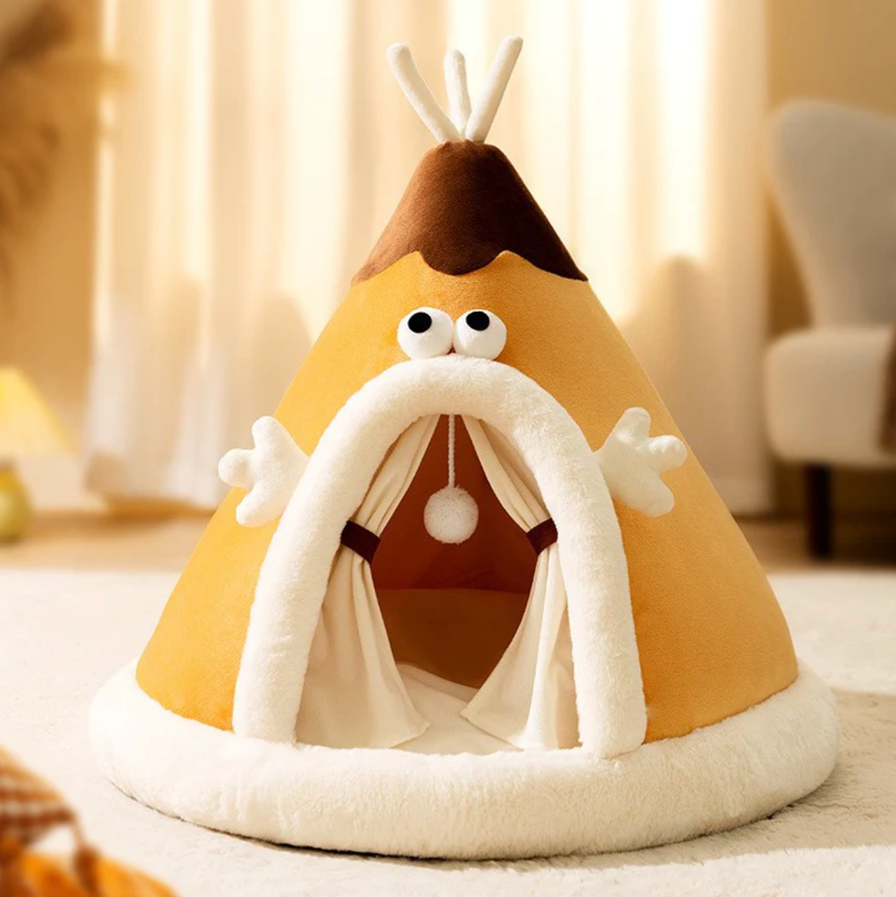 Cat Teepee Cozy Pet House