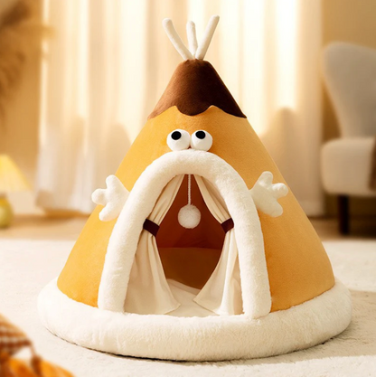Cat Teepee Cozy Pet House