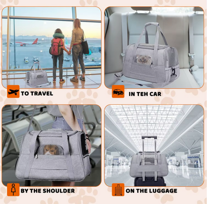 Soft Sided Pet Carrier Bag