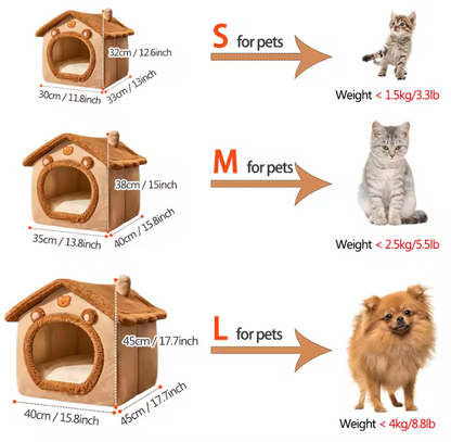 Foldable Pet House Collapsible