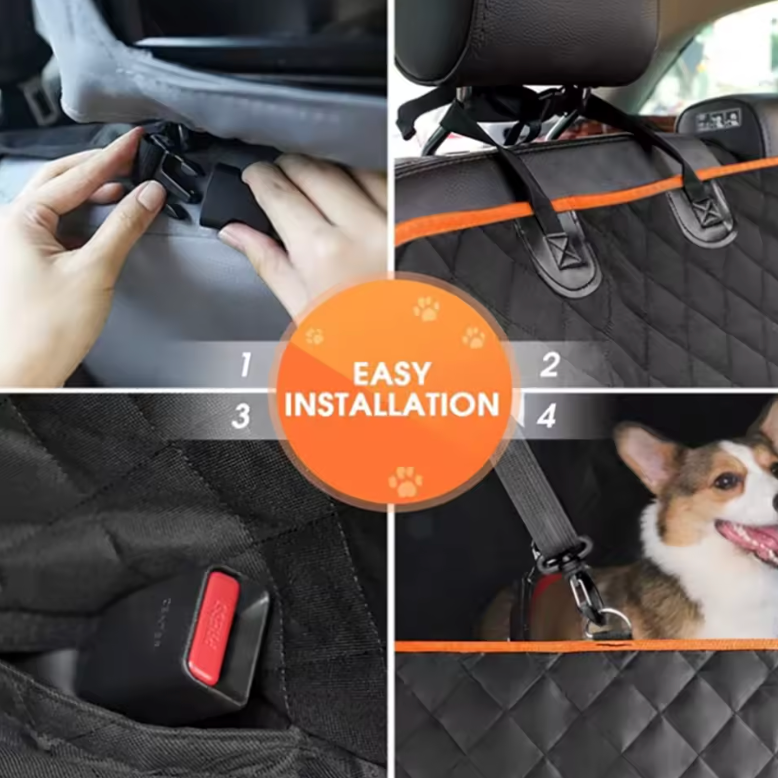 Waterproof Car Seat Protector Rear Shield