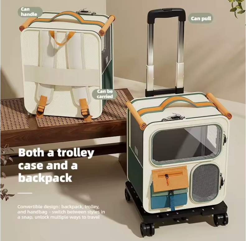 Pet Travel Crate Swift Glide Portable