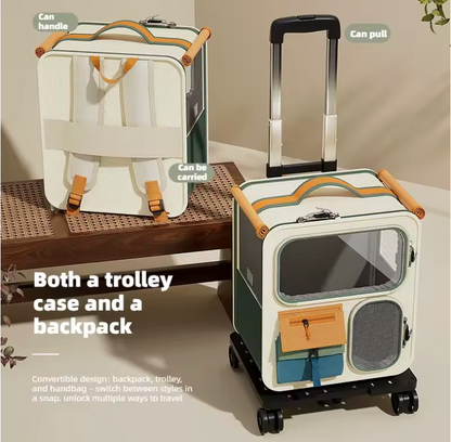 Pet Travel Crate Swift Glide Portable