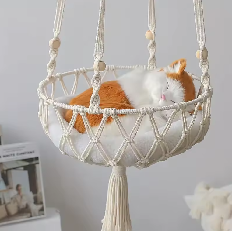 Cotton Hanging Hammock Nest