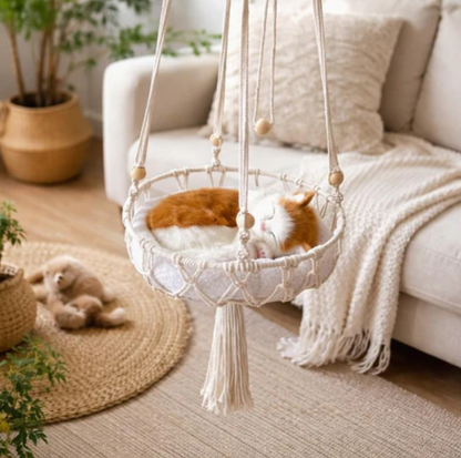 Cotton Hanging Hammock Nest