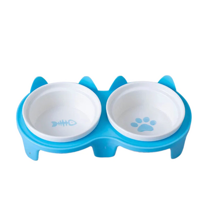 Pet Feeding Station Adjustable Comfort Tilt