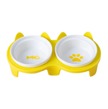 Pet Feeding Station Adjustable Comfort Tilt