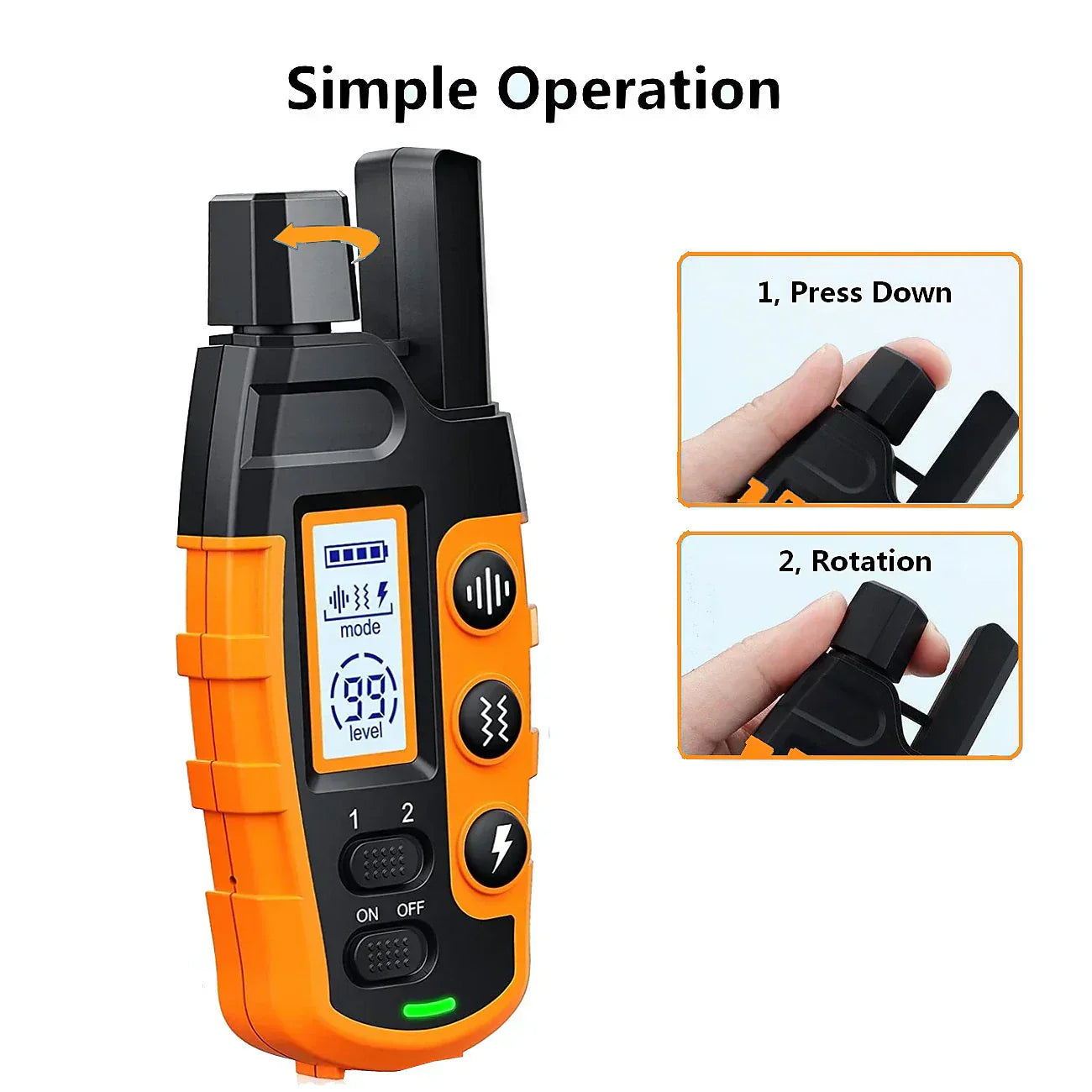 BowLift | Advanced Dog Training Collar with Remote Control – Waterproof, Rechargeable, Up to 1000m Range 2