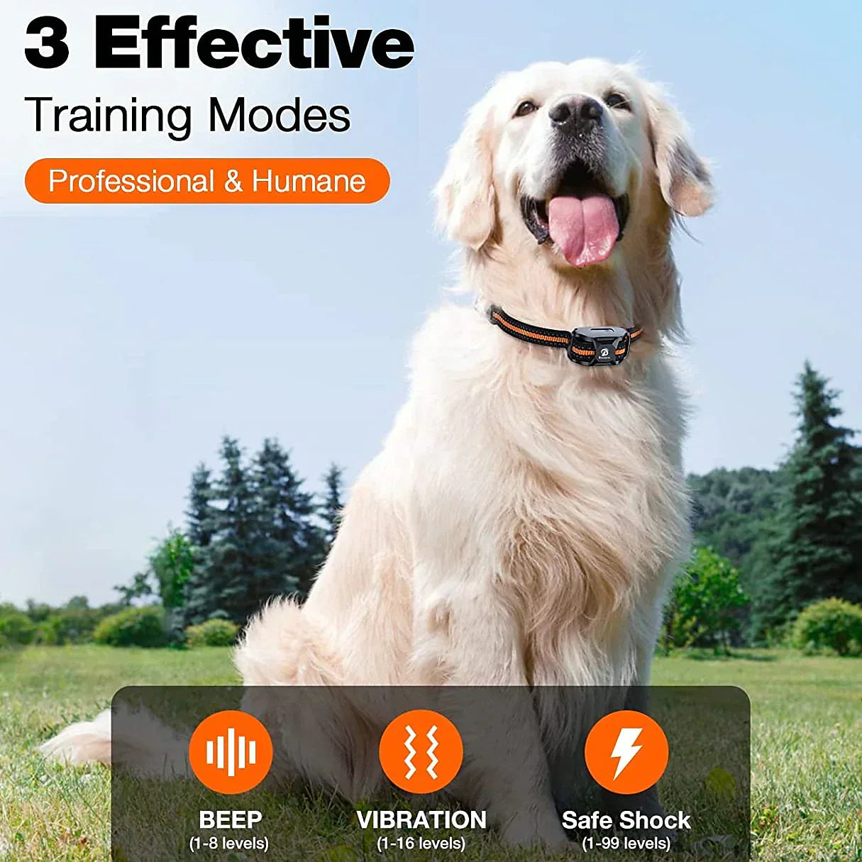 BowLift | Advanced Dog Training Collar with Remote Control – Waterproof, Rechargeable, Up to 1000m Range 3