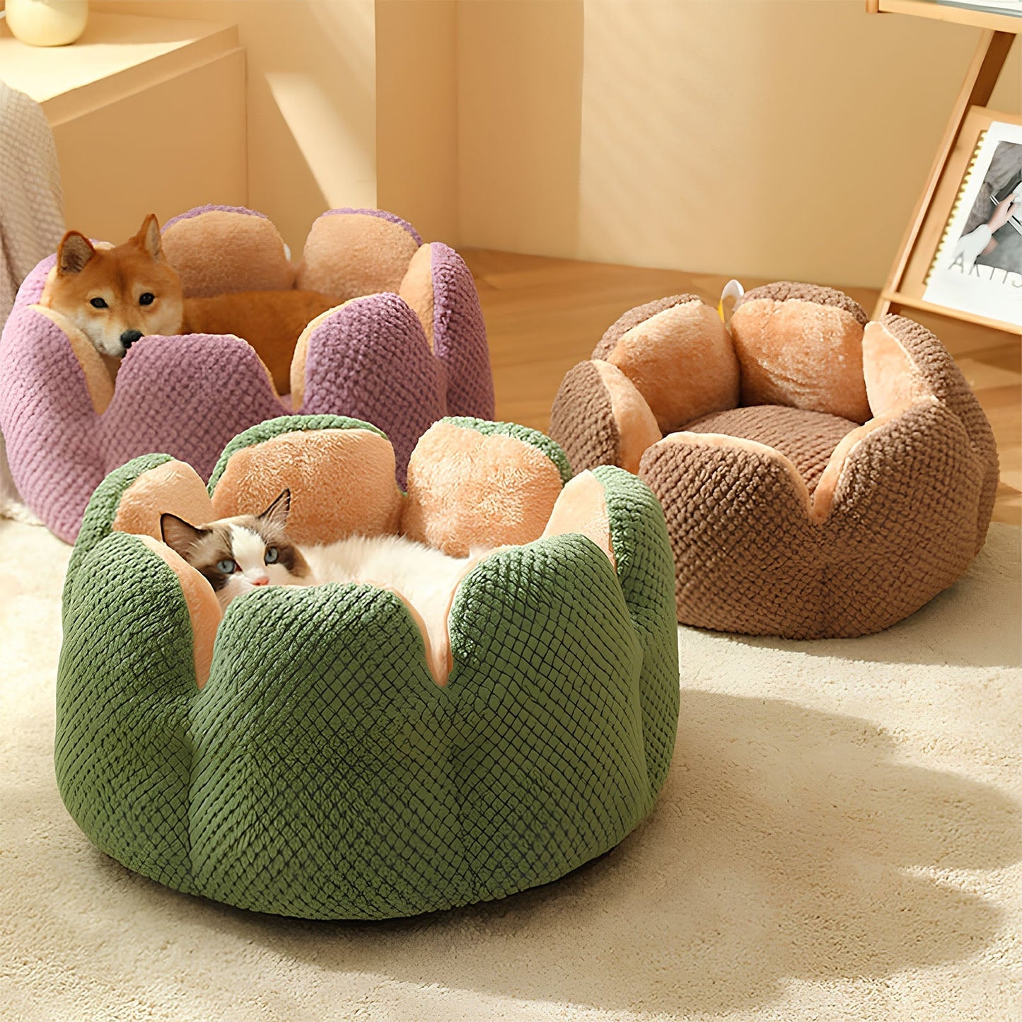 Pet Bed For Cats And Dogs Fun Shape