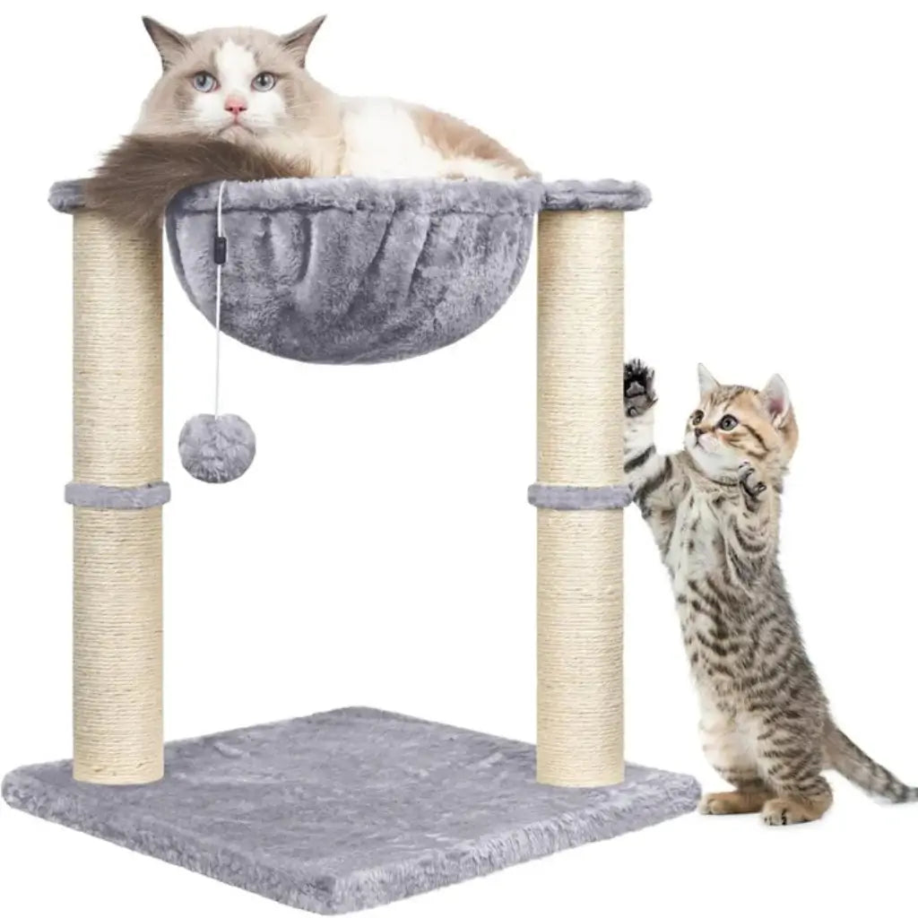 Cat Tree Hammock Small Indoor Scratcher 50cm - Pupporia