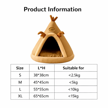 Deluxe Pet Hideaway Plush House