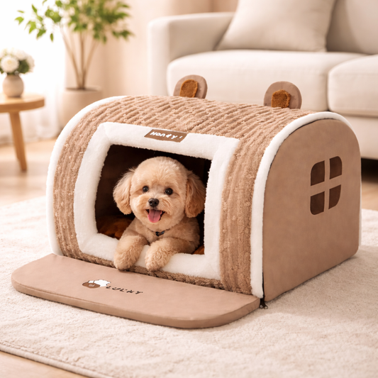 Plush Pet Bed - Pupporia