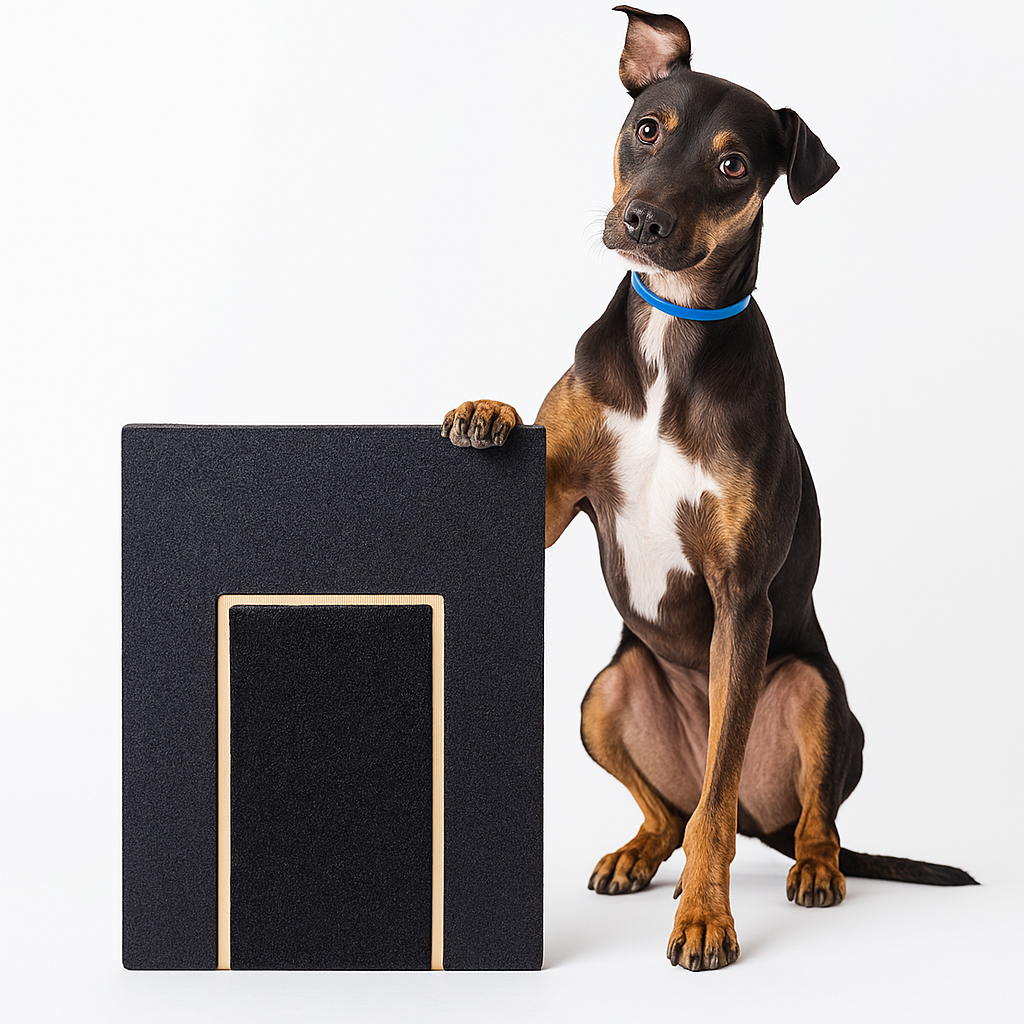 Interactive Dog Treat Puzzle Board