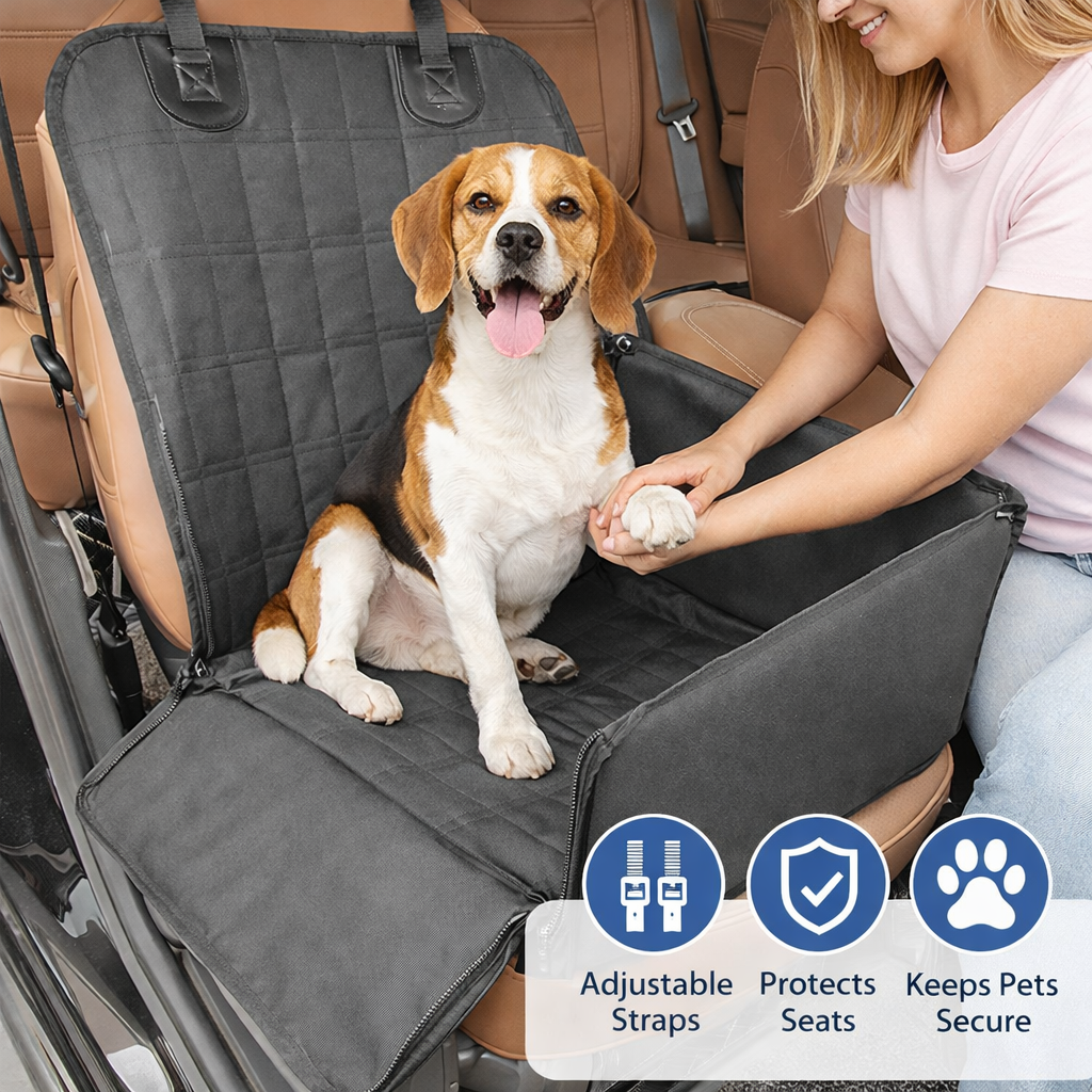 Pet Car Back Seat Dog Carrier