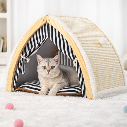 Cat Scratch Bed House - Pupporia