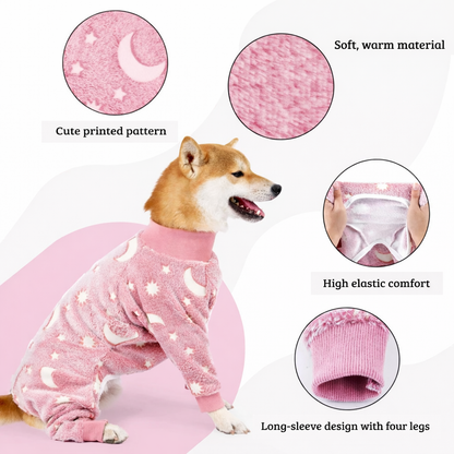 Winter Dog Pajamas Soft Flannel