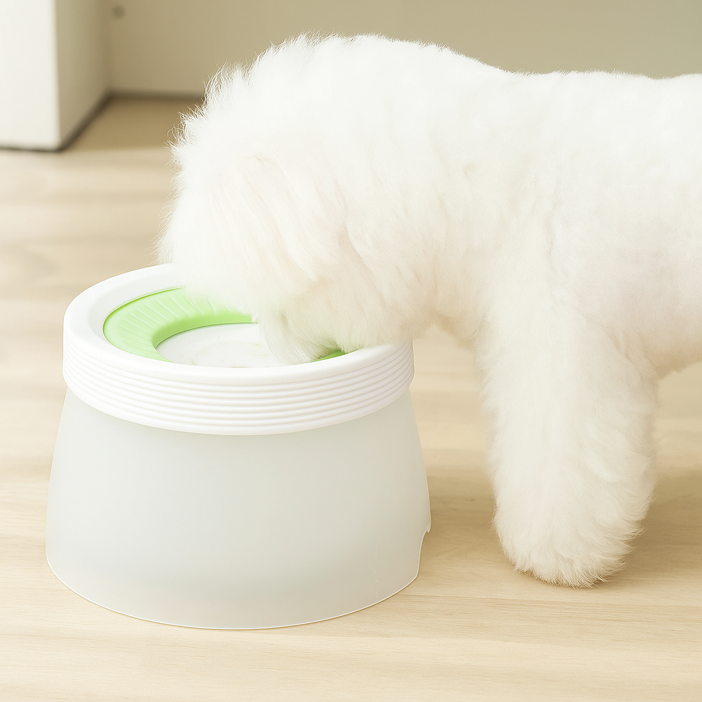 Pet Spill Proof Stainless Steel Drinking Bowl - Pupporia