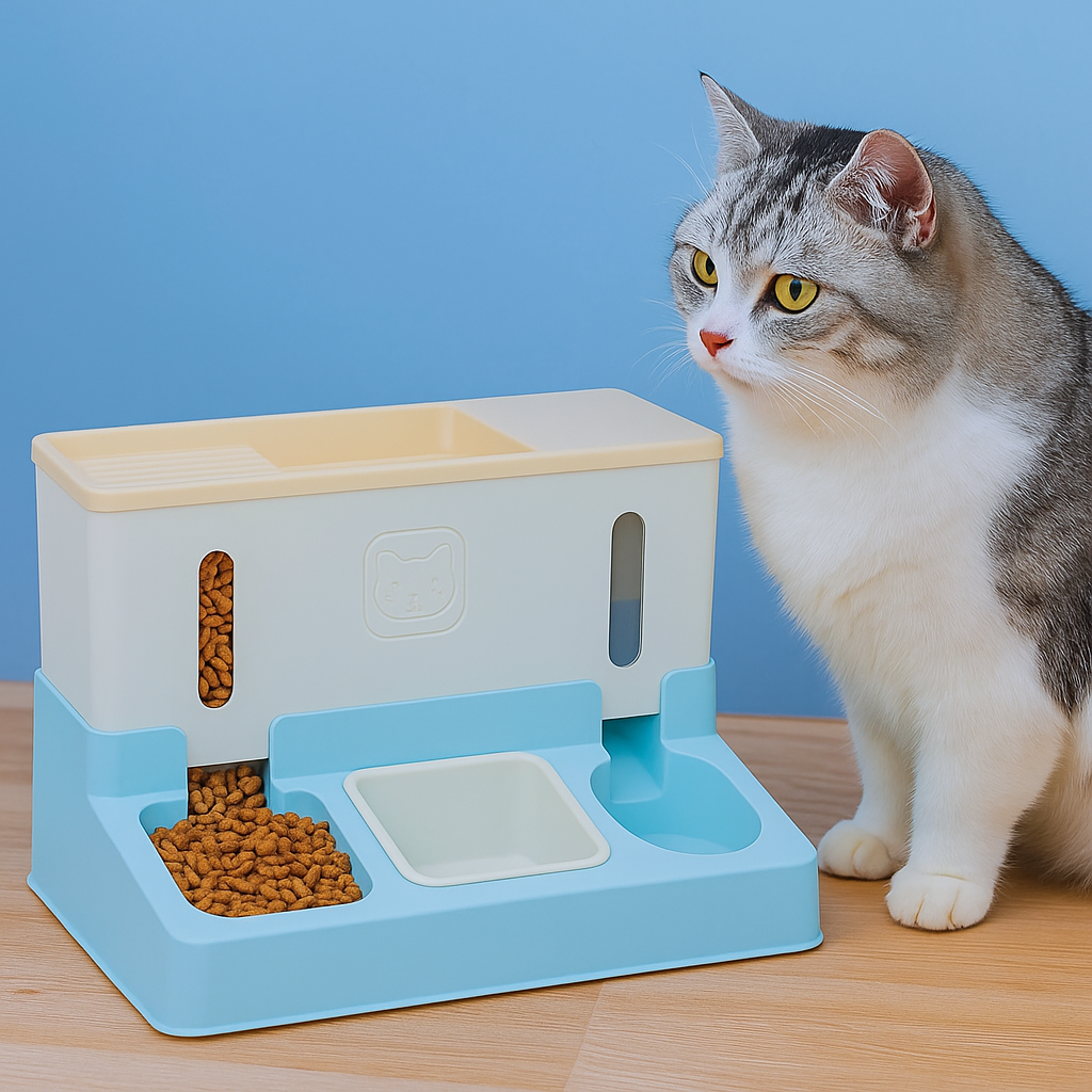 Automatic Pet Feeder Station - Pupporia