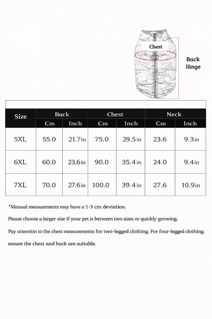 ArcticShield Camo Insulated Dog Coat