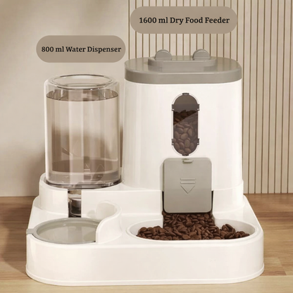 Automatic Pet Food And Water Dispenser