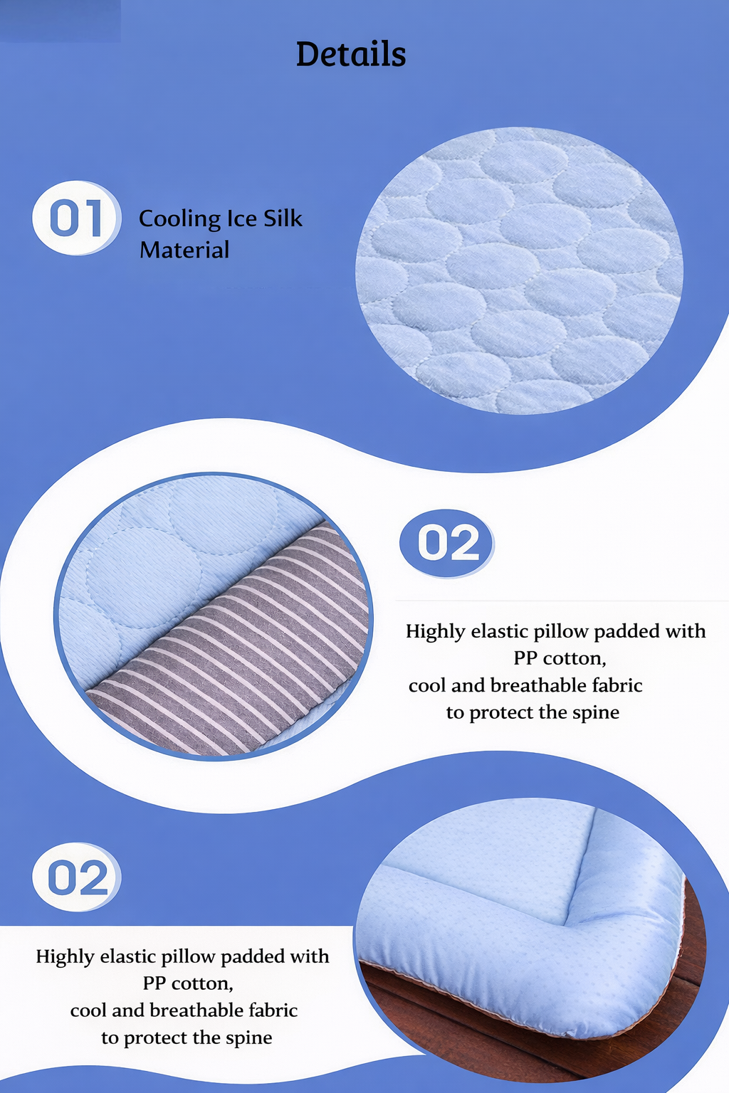 Cooling Pet Mat Ice Silk