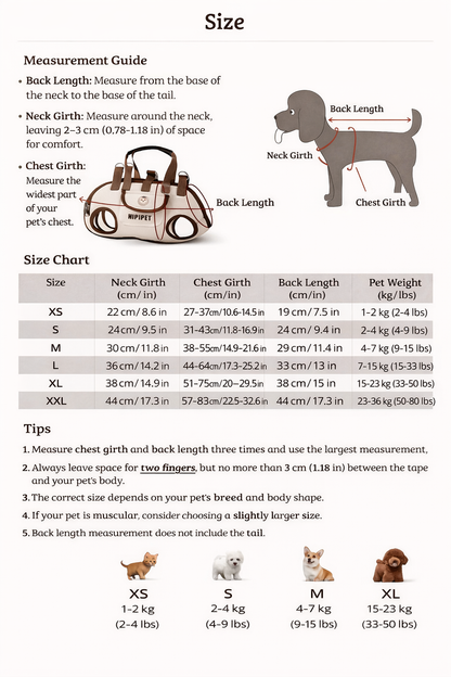 Pet Travel Bag With Harness And Leash