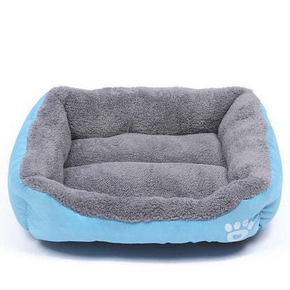 Pet Bed Soft Fuzzy Lining
