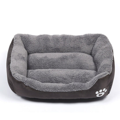 Pet Bed Soft Fuzzy Lining
