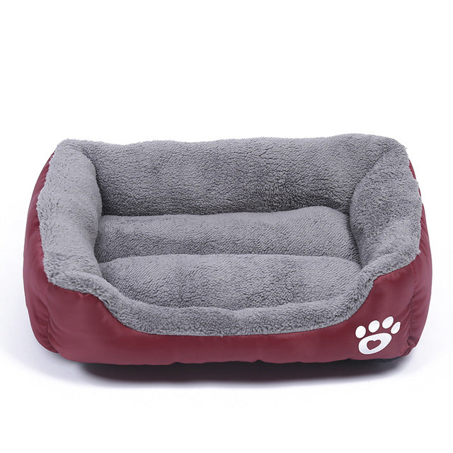 Comfy Dog Bed with Plush Fleece Interior 0