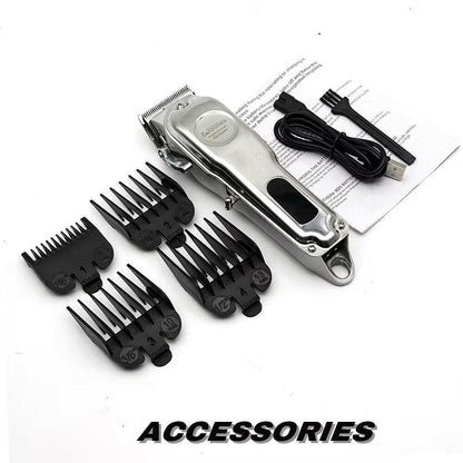 Pet Grooming Trimmer Set Adjustable Blades Quiet