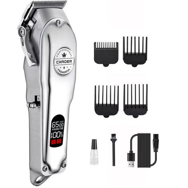 Pet Grooming Trimmer Set Adjustable Blades Quiet