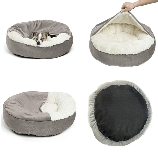 Pet Bed Plush Blanket for Cats Dogs