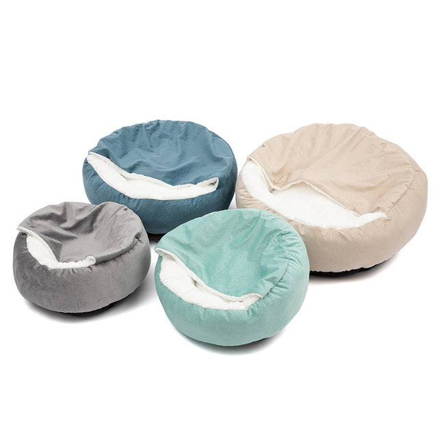 Pet Bed Plush Blanket for Cats Dogs