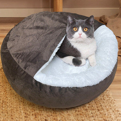 Pet Bed Plush Blanket for Cats Dogs