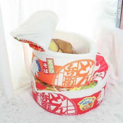 Cat Noodle Bed Soft Plush