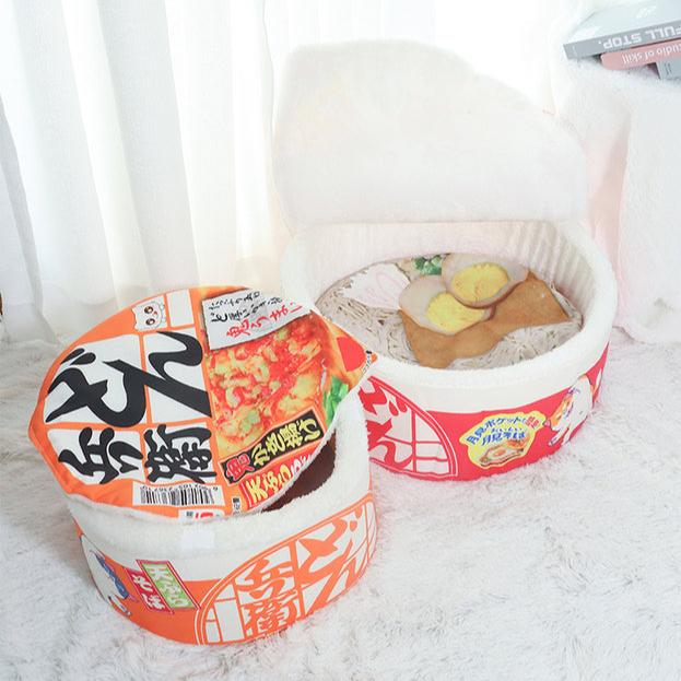 Cat Noodle Bed Soft Plush
