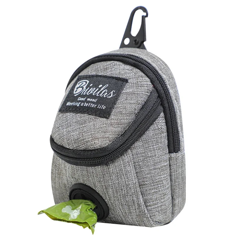 Dog Poop Bag Holder With Treat Pocket - Pupporia