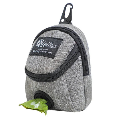 Dog Poop Bag Holder With Treat Pocket - Pupporia