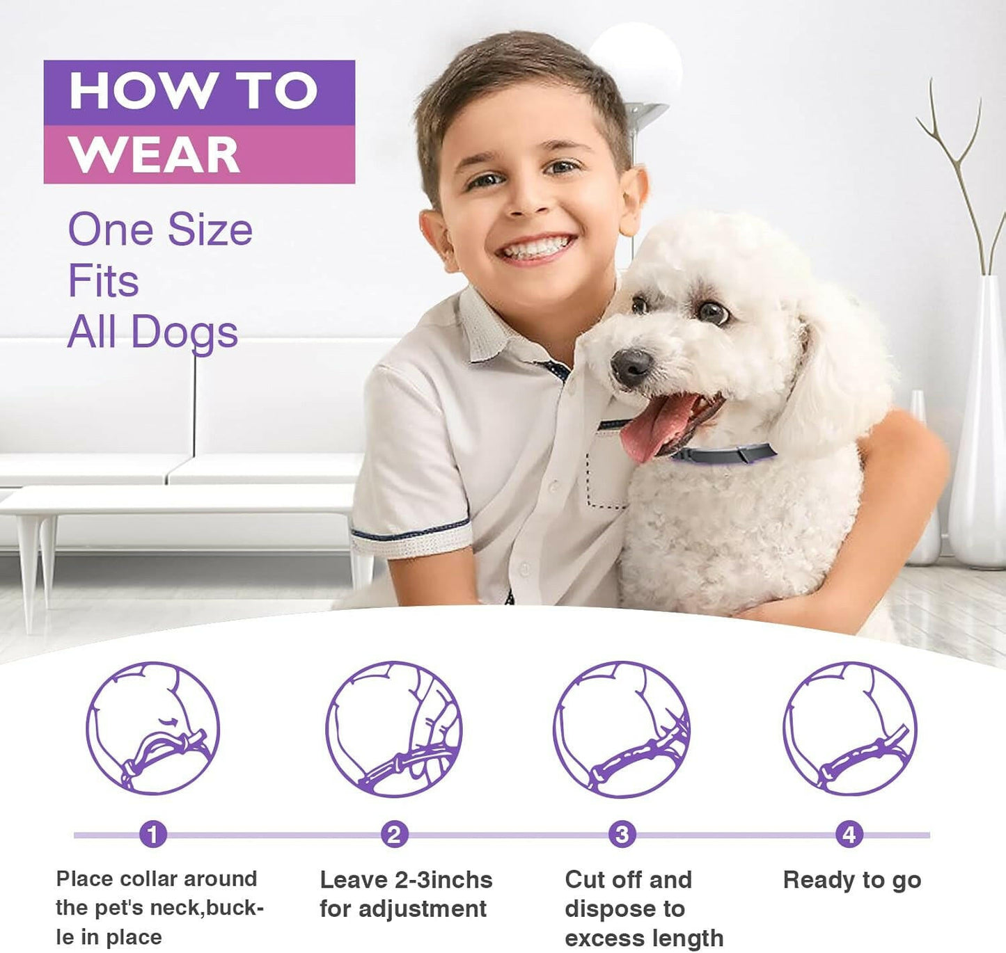 Dog Anxiety Collar Natural Pheromones