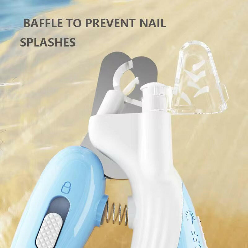 Pet Nail Trimmer With Led Light Safety Guard