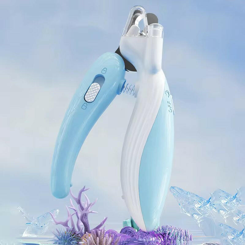 Pet Nail Trimmer With Led Light Safety Guard