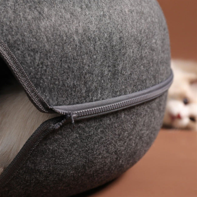 Cat Play Tunnel Bed