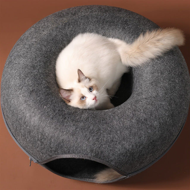 Cat Play Tunnel Bed