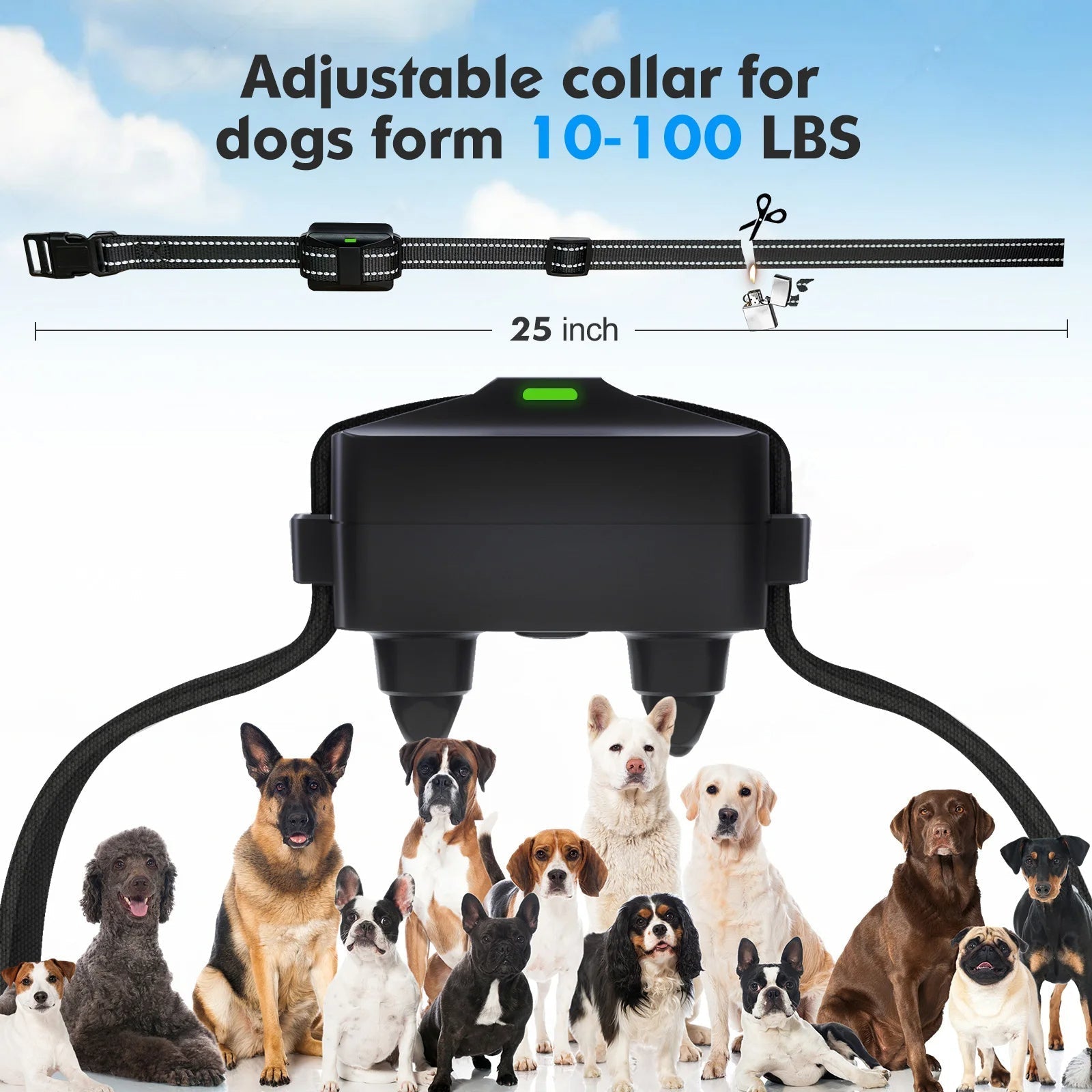 Electronic Dog Training Collar – Anti-Bark and Long Range 3