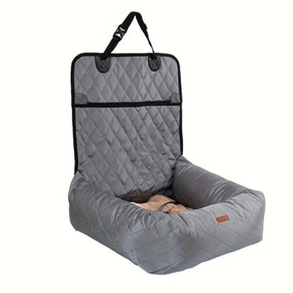 Pet Car Booster Seat Collapsible Cushion Basket - Pupporia