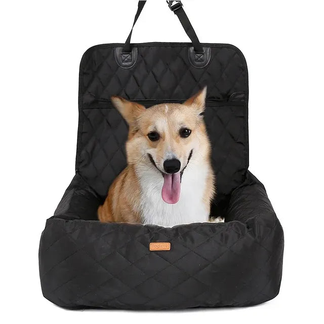 Pet Car Booster Seat Collapsible Cushion Basket