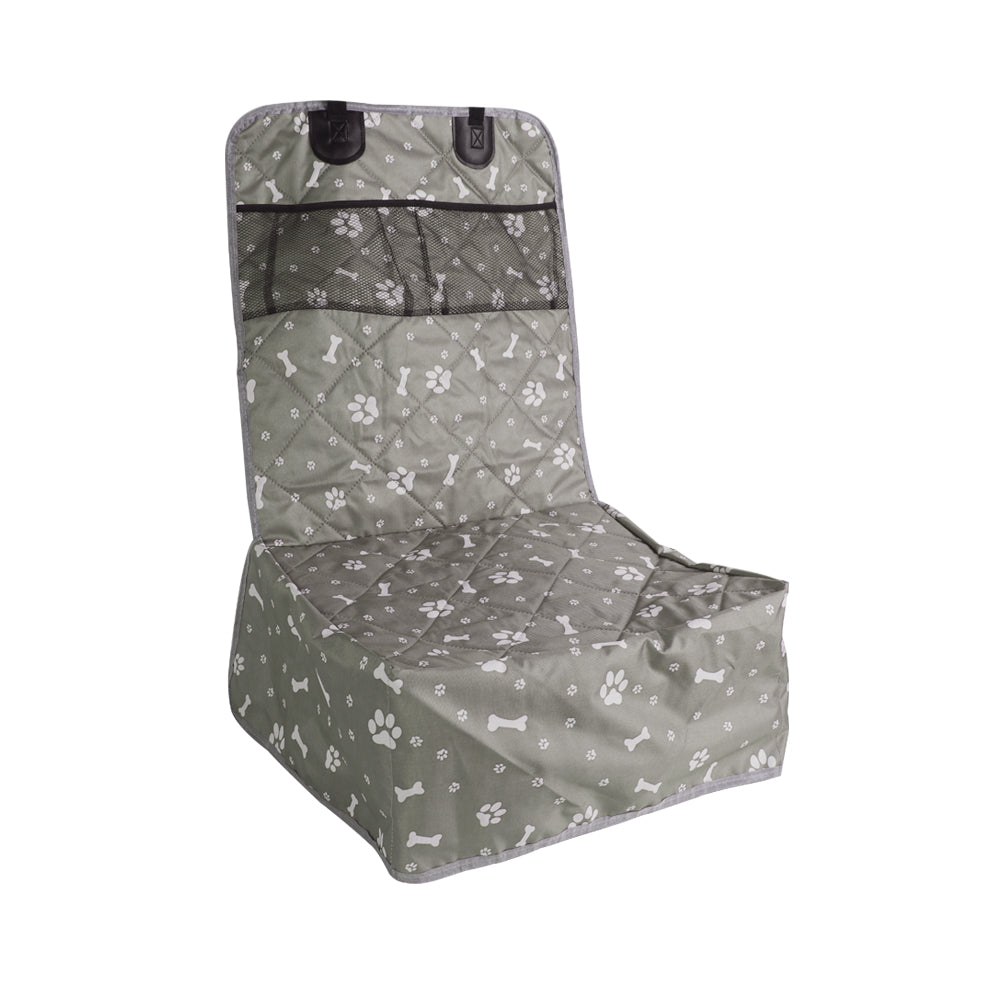 Pet Car Seat Cover With Storage Pockets
