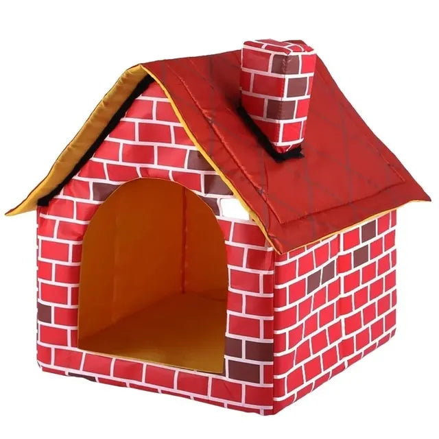 Dog Crate Pet Bed Cozy Playhouse